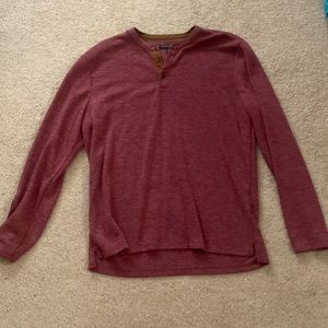Red Banana Republic Long Sleeve Shirt